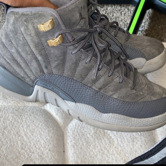 Retro Dark Grey Jordan 12s - Picture 2 of 2